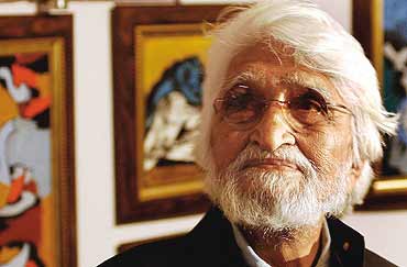 M F Husain
